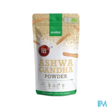 Purasana Superfoods Pdr Ashwagandha Bio 100g