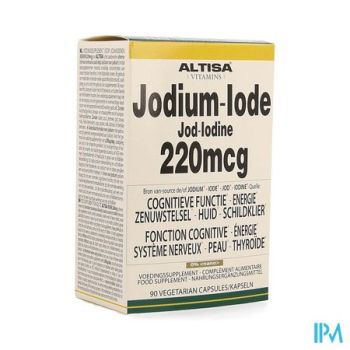 Altisa Jodium 220mcg V-caps 90