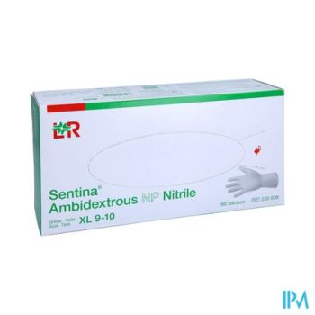 Sentina Ambidextrous Nitrile Handschoen Xl 200
