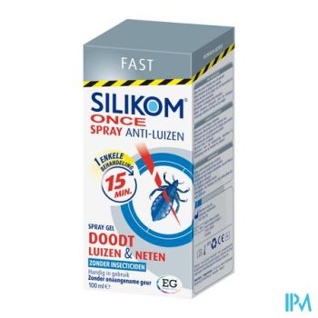 Silikom Once Spray Anti Luizen 100ml