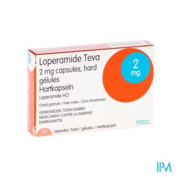 Loperamide Teva Caps 20 X 2mg
