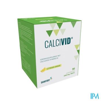 Calcivid /800Ie Lemon Chew