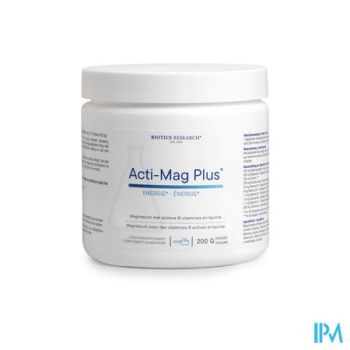 Acti-mag Plus Pdr Pot 200g