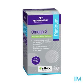 Mannavital Omega 3 Algenolie V-caps 60