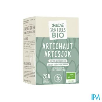 Nutrisentiels Artichaut Bio Comp 20