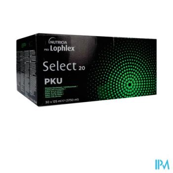 Pku Lophlex Select 20 Muntthee 30x125ml