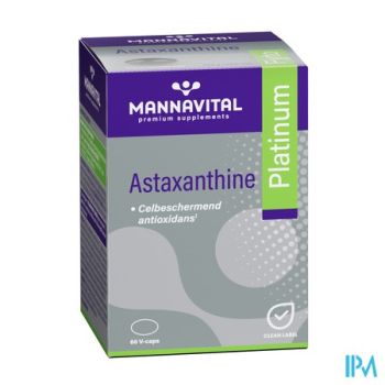 Mannavital Astaxanthine V-caps 60