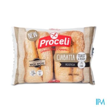 Proceli Ciabatta Rustica 120g Revogan