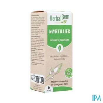 Herbalgem Blauw Bosbes Bio 30ml