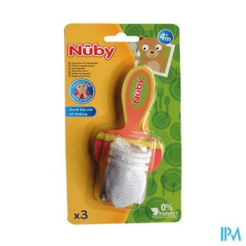 Nûby Sabbelzakje vervangnetjes - 6m+ 