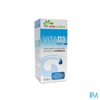 Vitad3 1000 Ui Vegan Vitanutrics Gutt 15ml