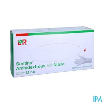 Sentina Ambidextrous Nitrile Handschoen M 200