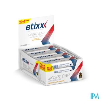 Etixx Natural Oat Bar Sweet&Salty Caramel