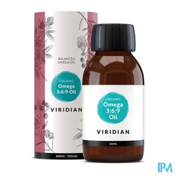 Viridian Organic Omega 3:6:9 Olie 200ml