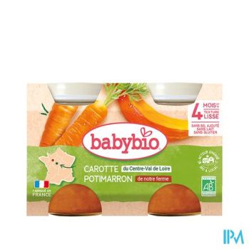 Babybio Potjes Potim.-wortel 2x130g