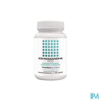 Ashwagandha 600mg V-caps 60 Pharmanutrics