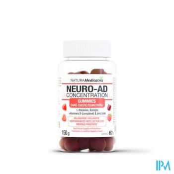 Neuro-ad Concentratie Gummies 60