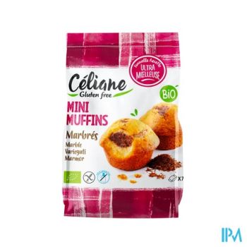 Celiane Mini Muffins Marmer Bio 8x200g Revogan