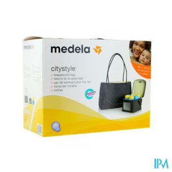Medela City Style Kolftas+koeltas Zwrt Incl.4 Fles