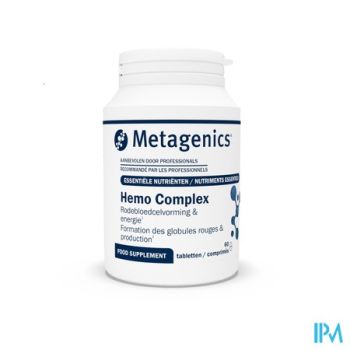 Hemocomplex Pot Tabl 60 6887 Metagenics