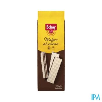 Schar Wafels Chocolade 125g 6510 Revogan