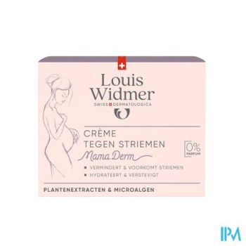 Widmer Mamaderm Crème Tegen Striemen Zonder Parfum 250ml