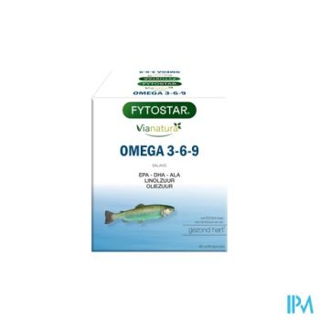 Via Natura Omega 3-6-9 Large Softcaps 80
