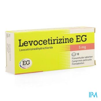 Levocetirizine Eg 5mg Filmomh Tabl 10