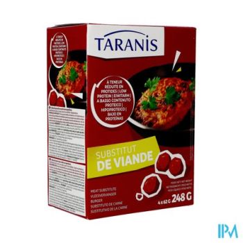 Taranis Vlees Vervanger 4x62g