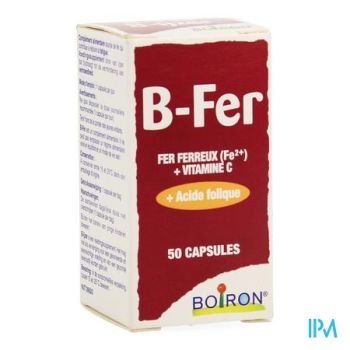 B-ijzer Nutridoses Caps 50 Boiron