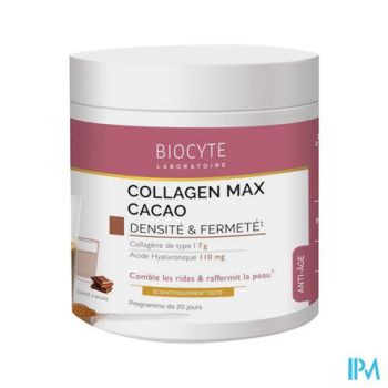 Biocyte Collagen Max Cacao Pdr Pot 260g