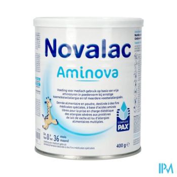 Novalac Aminova 0-36m Pdr 400g Nf