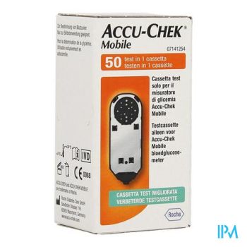 Accu Chek Mobile Test Cassette 50 Tests 7141254171