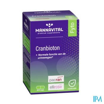 Mannavital Cranbioton V-caps 60