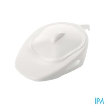 Bedpan Met Deksel Wit Homecraft