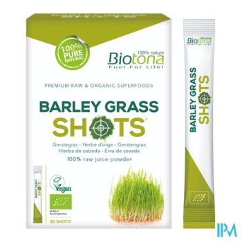 Biotona Barley Grass Shots Sticks 20x2,2g