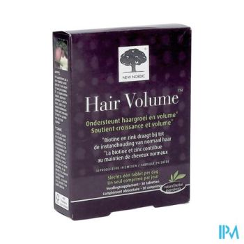 New Nordic Hair Volume Tabl