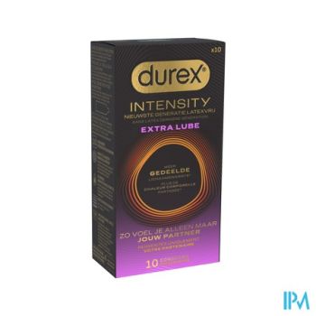 Durex Intensity Condoms Extra Lube 10