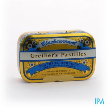 Blackcurrant Grethers Past 110g
