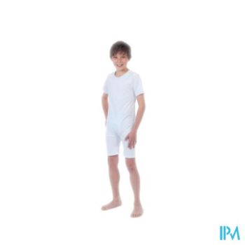 Suprima Body Korte Mouw+Beenrits Kind Wit