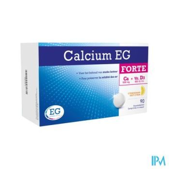 CALCIUM-D FORTE E.G. LEMON 90 TABL 1000M