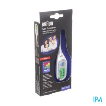Braun Thermometer Prt2000 Digit + Instelling Lftd