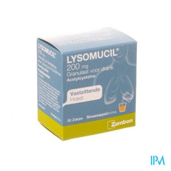 Lysomucil 200 Gran Sach 30 X 200mg
