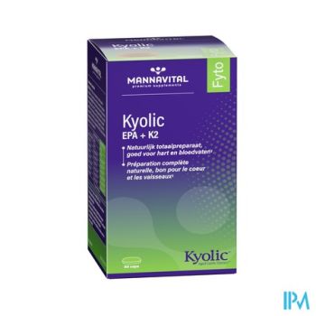 Mannavital Kyolic Epa+k2 Caps 80
