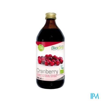Biotona Cranberry Geconcentreerd Sap Bio 500ml