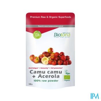 Biotona Bio Camu Camu+acerola Raw 150g