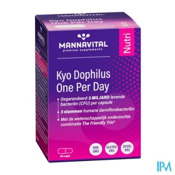 Mannavital Kyodophilus Caps 60