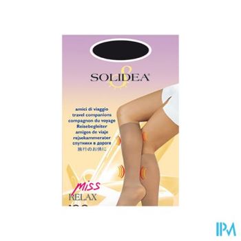 Solidea Kniekous Miss Relax Sheer Camel -S