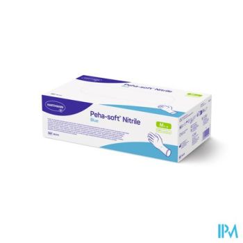Peha Soft Handschoen Nitrile Blauw M 150 9420620