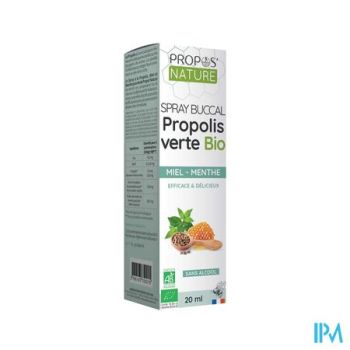 Mondspray Propolis Honing Munt Z/alcohol 20ml